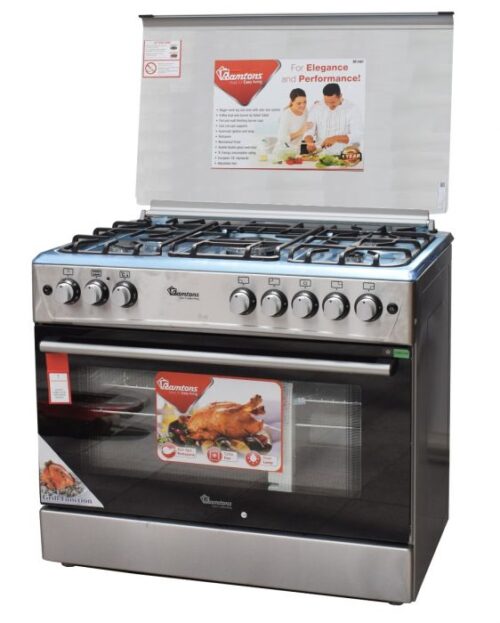 Ramtons 5 GAS 60X90 Giant Cooker + Electric Oven