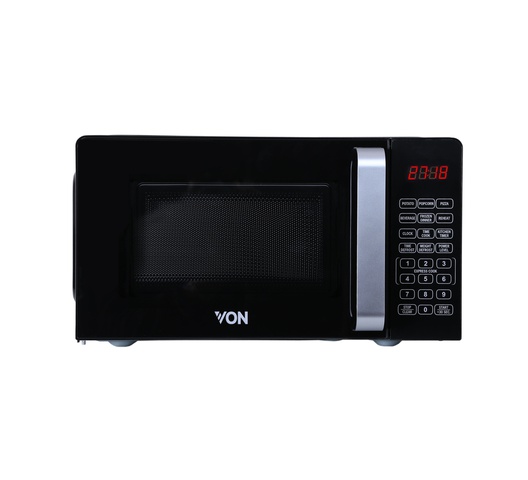 Von VAMS-20DGX Microwave Oven Solo, 20L – Black