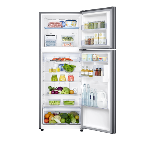 Samsung 363L Top Mount Freezer Refrigerator, Silver - RT44K5552S8