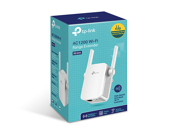 TP-Link AC1200 Wi-Fi Range Extender RE305