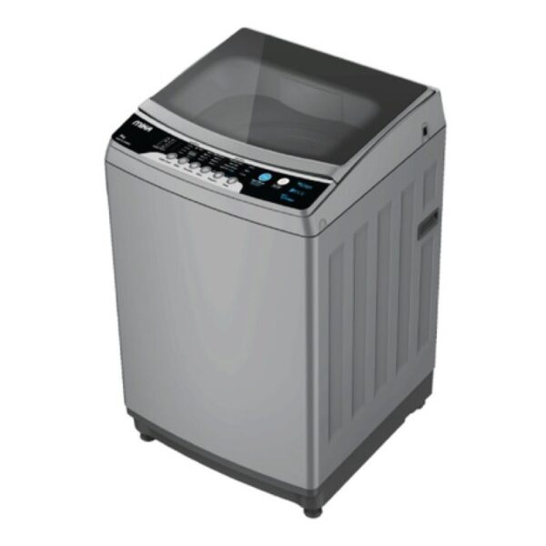 Mika Washing Machine, 10KG, Fully Autmatic, Top Load, Dark Silver - MWATL3510DS