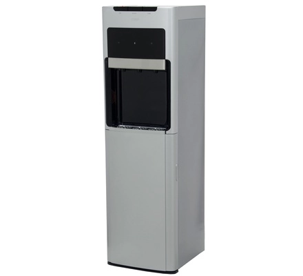 Mika Water Dispenser, Floor Standing Bottom Load , Black and Silver MWD2802/SBL