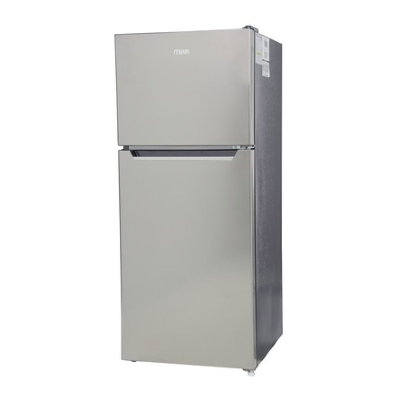 Mika Refrigerator, 118L, Direct Cool, Double Door, Black Brush MRDCD70XSF