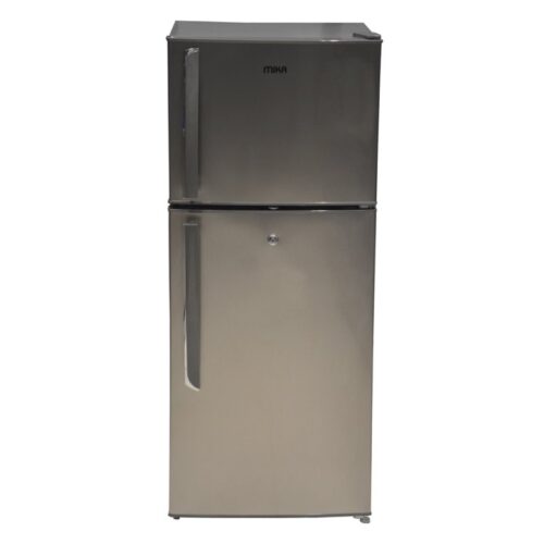 Mika Refrigerator, 118L, Direct Cool, Double Door, Dark Silver MRDCD70XLB