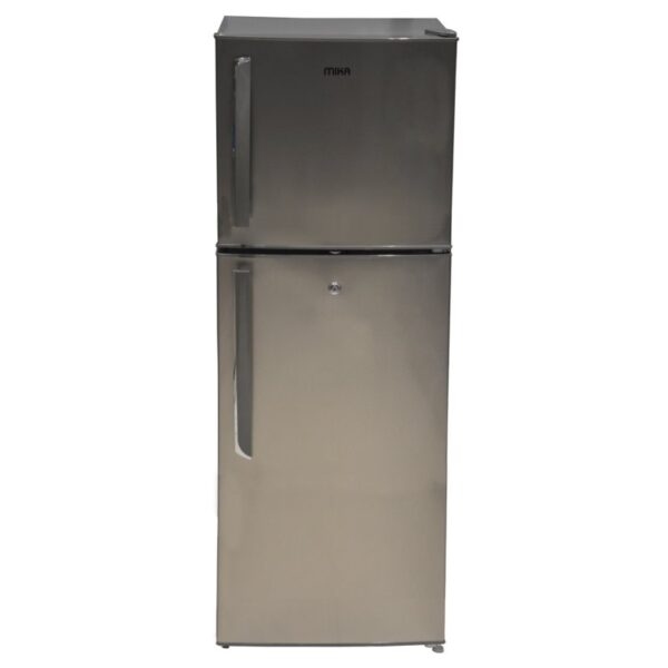 Mika Refrigerator, 138L, Direct Cool, Double Door, Dark Silver MRDCD75XLB