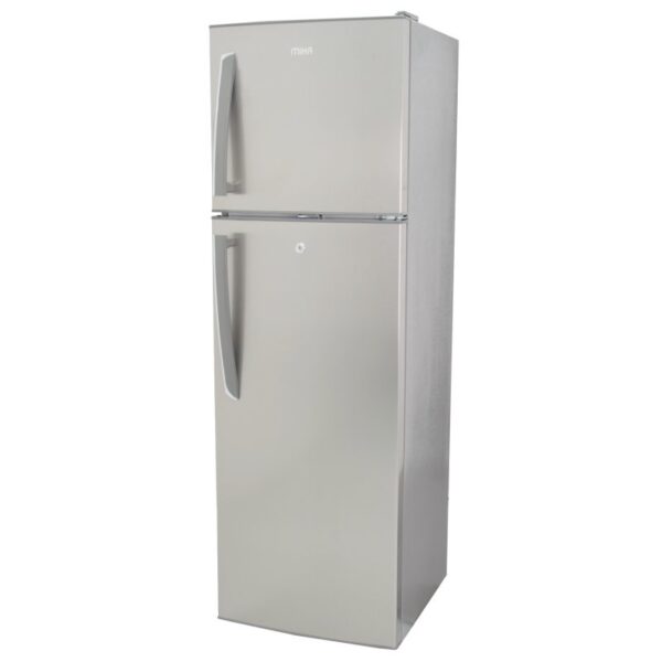 Mika Refrigerator, 168L, Direct Cool, Double Door, Dark Silver MRDCD95XLB