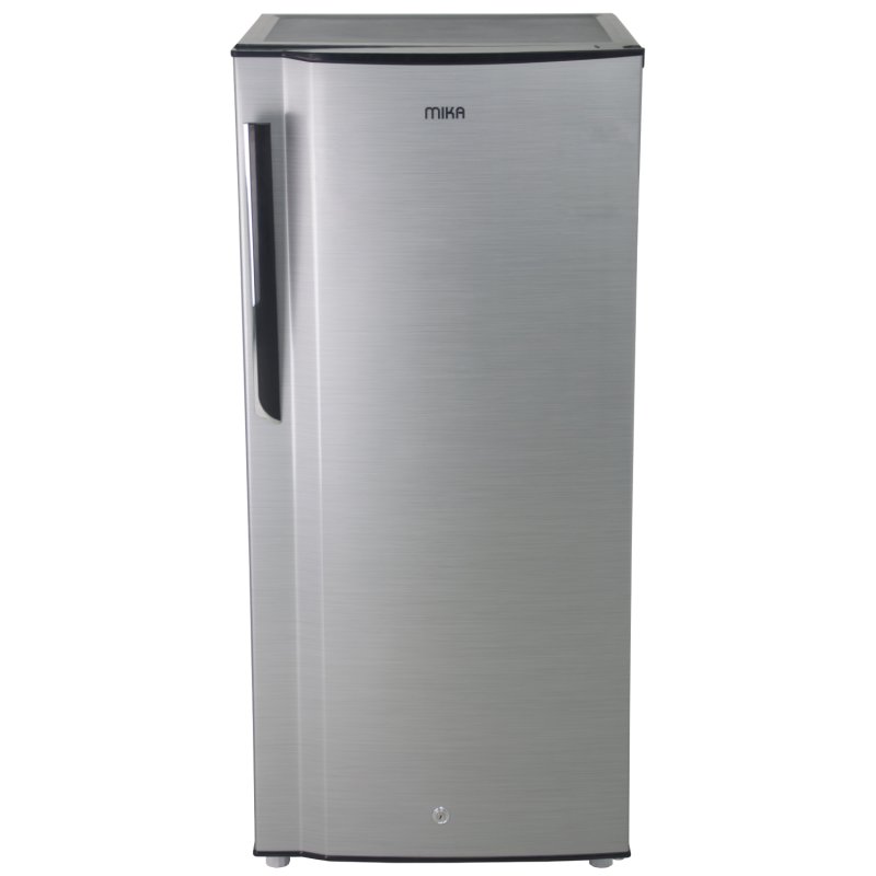 Mika Refrigerator, 190L Direct Cool, Single Door, Line Silver Dark MRDCS190LSD