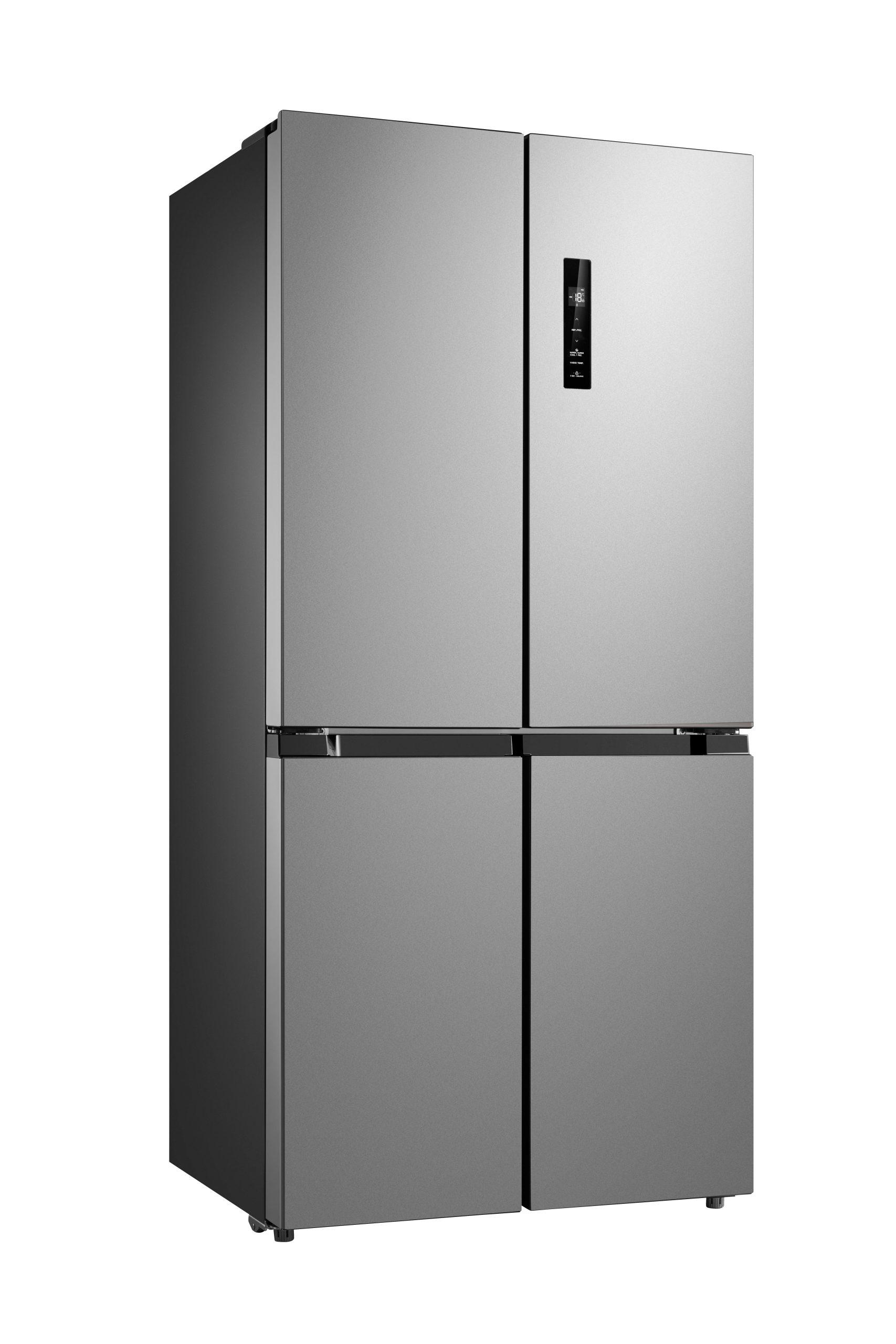Mika Refrigerator, 474L, No Frost, 4 Door, With Inverter compressor, Digital display, Stainless Steel - MRNF4D474DXV