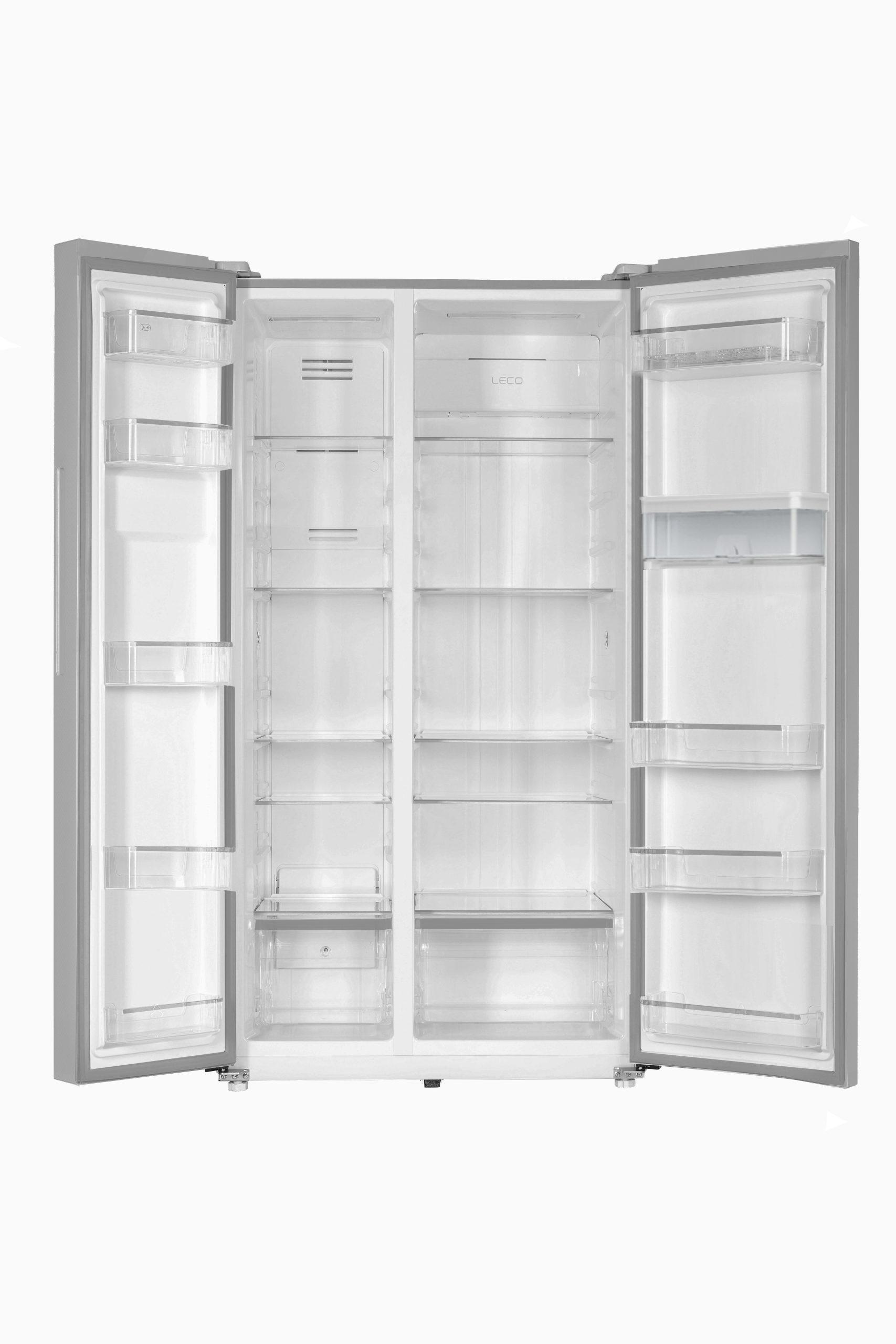 Mika Refrigerator, Side by Side, No Frost , 562L, Brush SS Look - MRNF2D562SSV