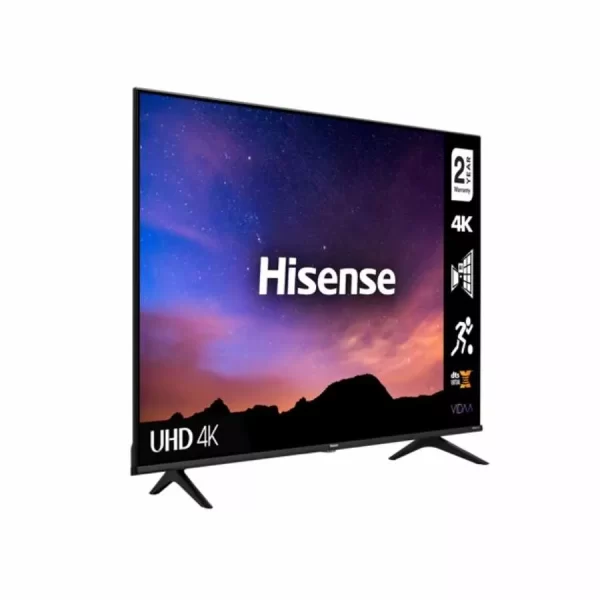 Hisense 55 inch 4K HDR SMART TV Frameless with Bluetooth - 55A61G Latest 2