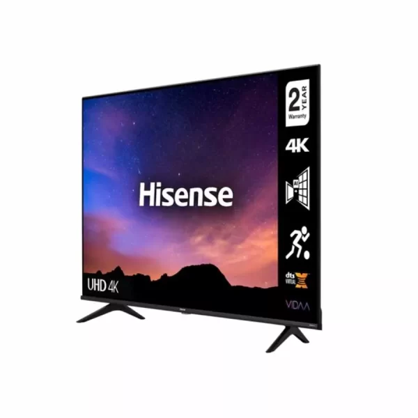 Hisense 55 inch 4K HDR SMART TV Frameless with Bluetooth - 55A61G Latest 1