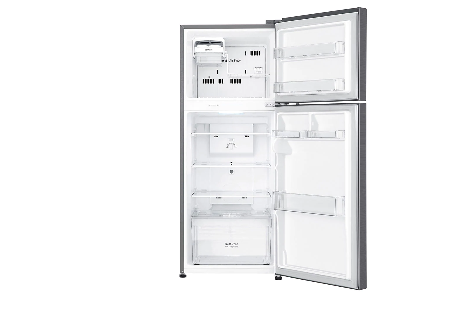 234(L) | Top Freezer Refrigerator | Inverter Linear Compressor | Multi Air Flow | Smart Diagnosis® - GL-C252SLBB 6