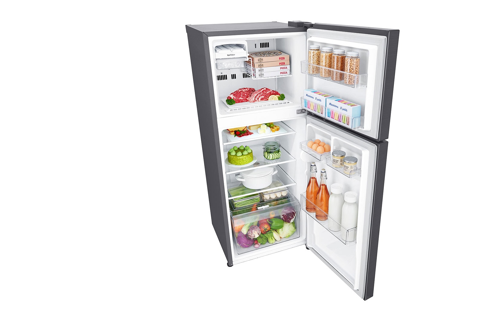 234(L) | Top Freezer Refrigerator | Inverter Linear Compressor | Multi Air Flow | Smart Diagnosis® - GL-C252SLBB 3