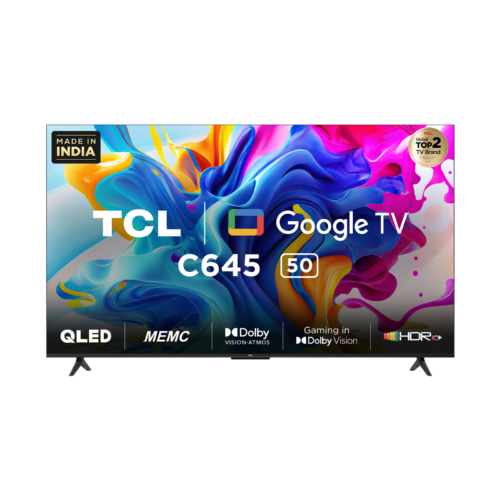TCL 50″ QLED 4K ANDROID SMART TV-50C645
