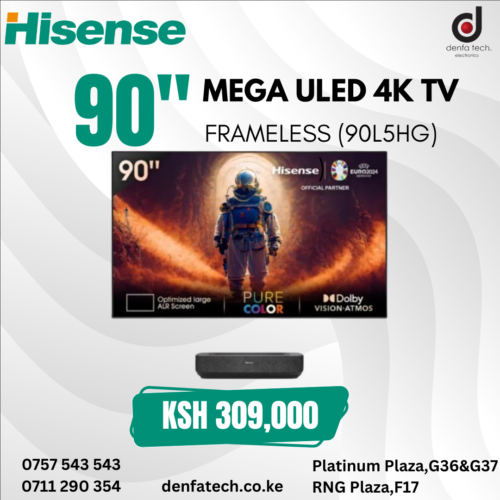 Hisense 90 Inches MEGA ULED 4K TV – 90L5HG
