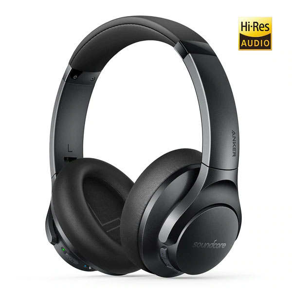 Anker Soundcore Life Q20+ – Hybrid Active Noise Cancelling Wireless Headphones – A3045 – Black