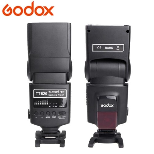 GODOX TT520 II Universal Hot Shoe Flash Speedlite for DSLR Cameras