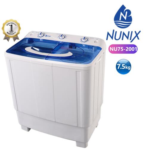 Nunix NU75-2001 7.5KG Twin-tub